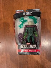 Marvel Legends Mysterio 6  Action Figure BAF Lizard Wave Spider-Man damaged box