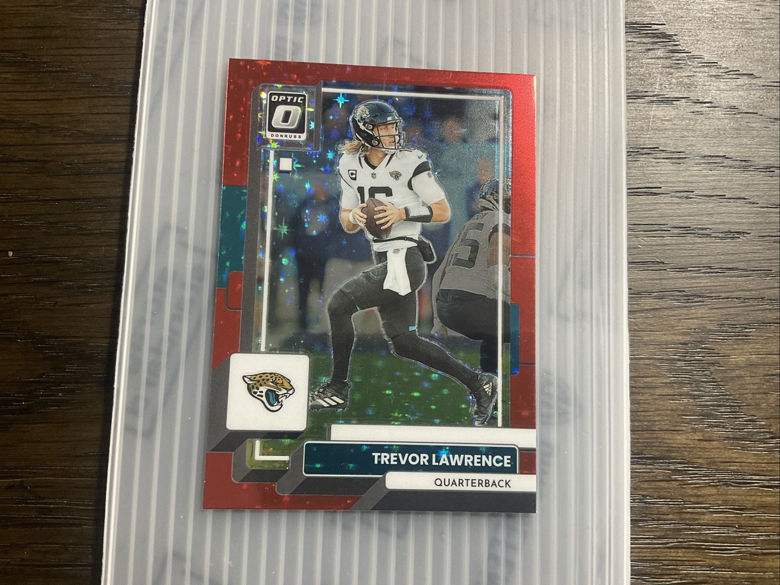 2022 Panini Donruss Optic - Red Stars Prizm #88 Trevor Lawrence
