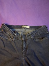 Black Levi's Denim 13 M Bold Curve Low Rise Skinny Women Stretch Jeans