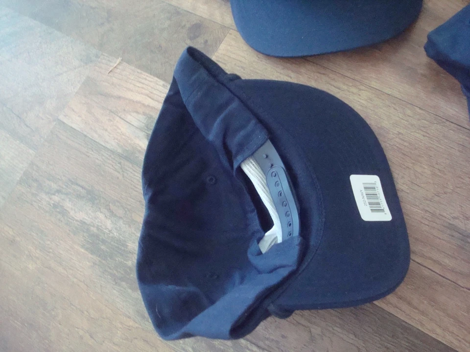 LOTE DE 6 GORRAS GORRAS DE CAMIONERO CUERDA AZUL SNAPBACK EN BLANCO 00S Y2K DE COLECCIÓN DEADSTOCK Foto 2 de 4