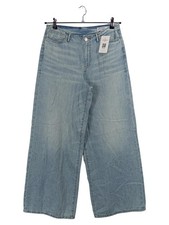 VERO MODA Damen Jeans Wide Leg Fit Hellblau Gr. 29/32 Baumwolle