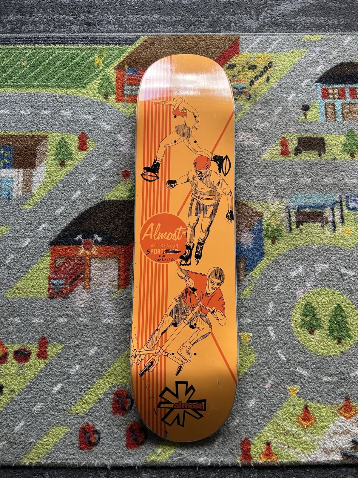 Almost All Season Sports Rare Graphic Print Hard To find Ska