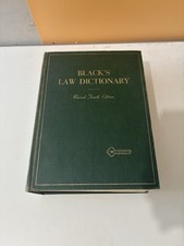 Blacks Law Dictionary Revised 4th Edition 196...