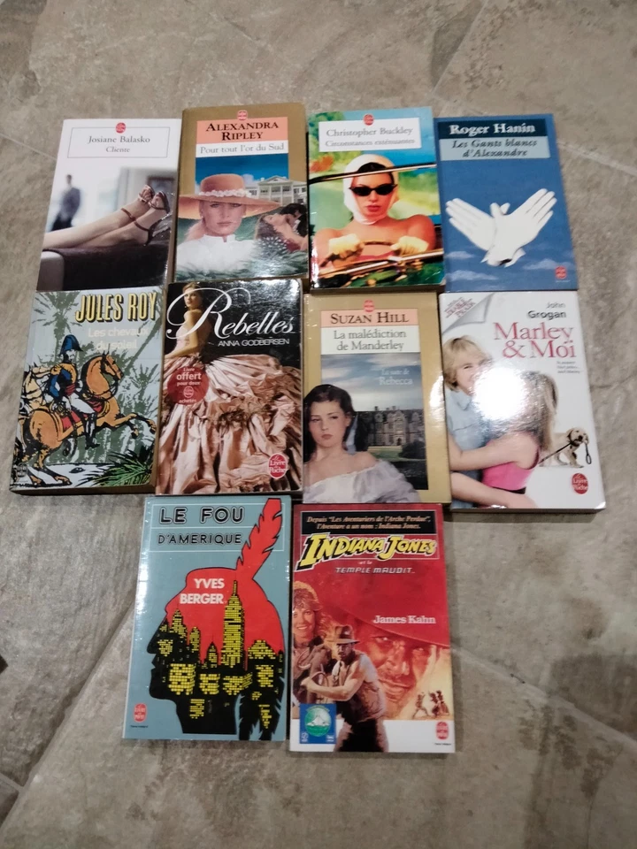 LOT 20 LIVRES poche , collection POCHE , en bon état ( 101) - Photo 2/3