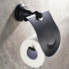Black Oil Rubbed Bronze Wall Mount Toilet Paper Holder Bathroom Accessory sba441