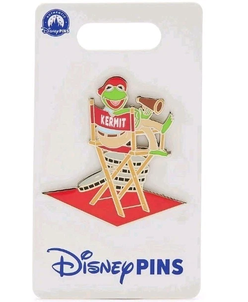 Disney Parks Kermit In Director's Chair- The Muppet Movie Trading Pin New