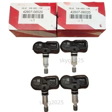 Brand-New Set of 4PCS OE 42607-06020 TPMS Tire Pressure Monitoring Sensors