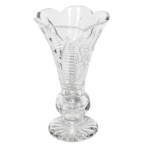 Vintage Waterford Crystal Clare Vase Crystal Vase 8"