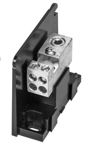 MERSEN MPDB63130, IN: 2/0 - #14, Holes -1, 175/135A, OUT: #4 - 14, Holes -4