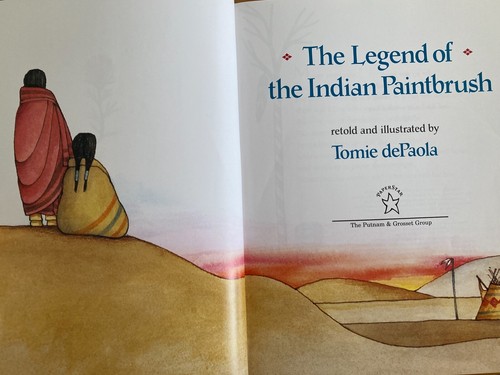 THE LEGEND OF THE INDIAN PAINTBRUSH byTOMIE DEPAOLA~S/C~EXC - Picture 3 of 6