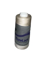 1 SureLock Coats & Clark 100% Spun Polyester Thread 3000 Yards #0025 Natural