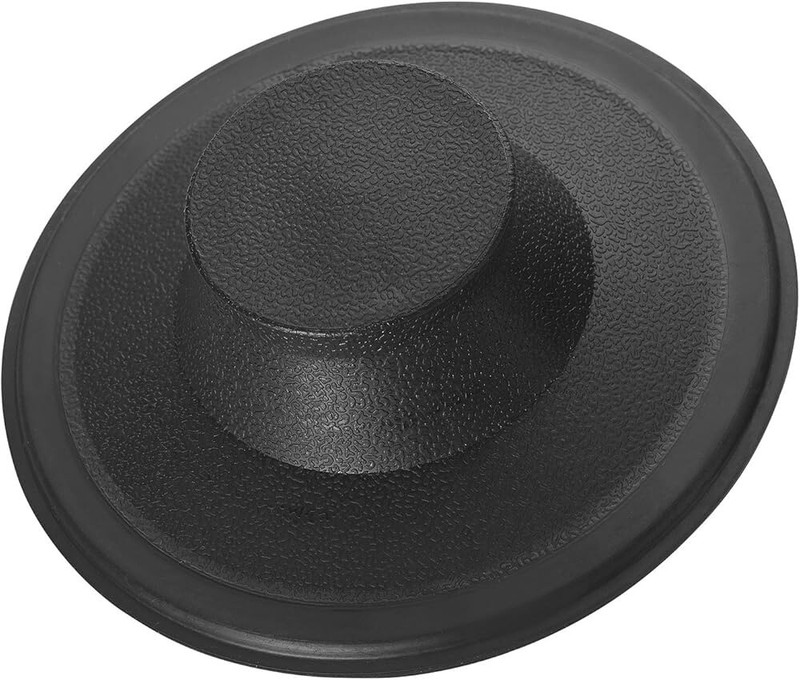 InSinkErator kitchen sink stopper black plastic new