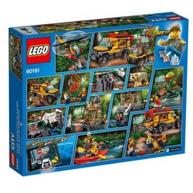 LEGO City Explorers Jungle Exploration Site Building Kit 60161 (813 Pieces)