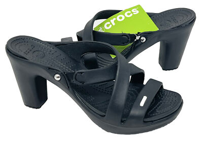 【美品】CROCS〈CYPRUS サイプラス〉5HEEL 黒W7 23cm 厚底 美品】CROCS〈CYPRUS サイプラス〉5HEEL 黒W7 23cm 厚底 - メルカリ