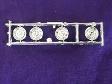 1965 Pontiac Gto Stock Rally Wheels From Amt 125 Model Kit 1191m12