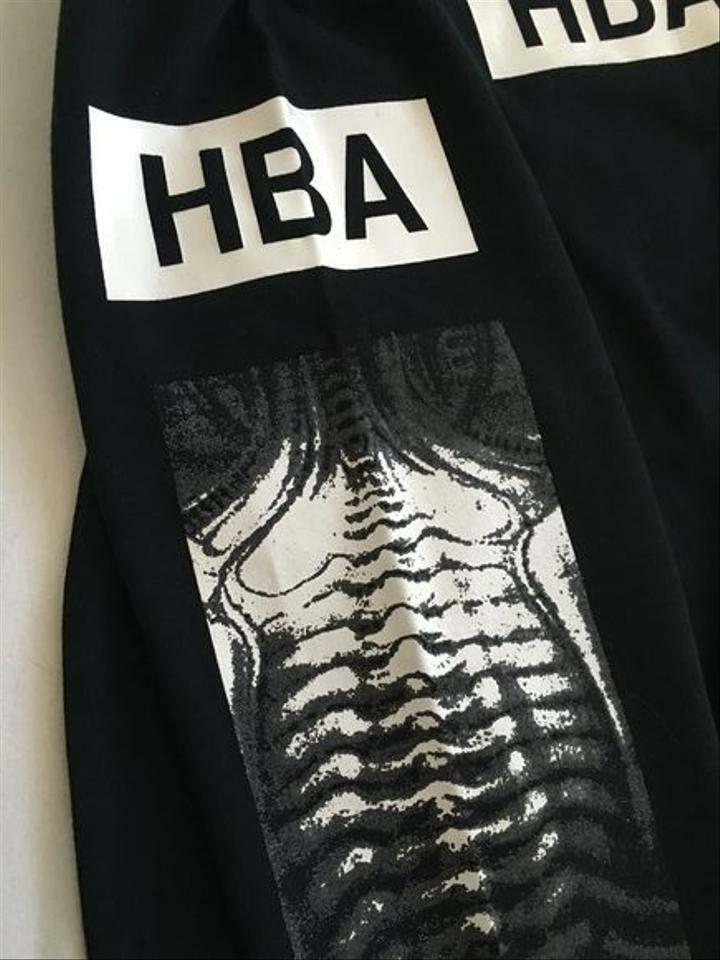 HOOD BY AIR HBA Screenprinted X-ray Double Zip Long Sleeve HOOD BY AIR HBA Screenprinted X-ray Double Zip Long Sleeve