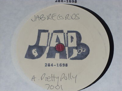 JAB:   Pretty Polly/Easy Actions  UK  EX+ Test Pressing   7''   C86, Indie, Twee