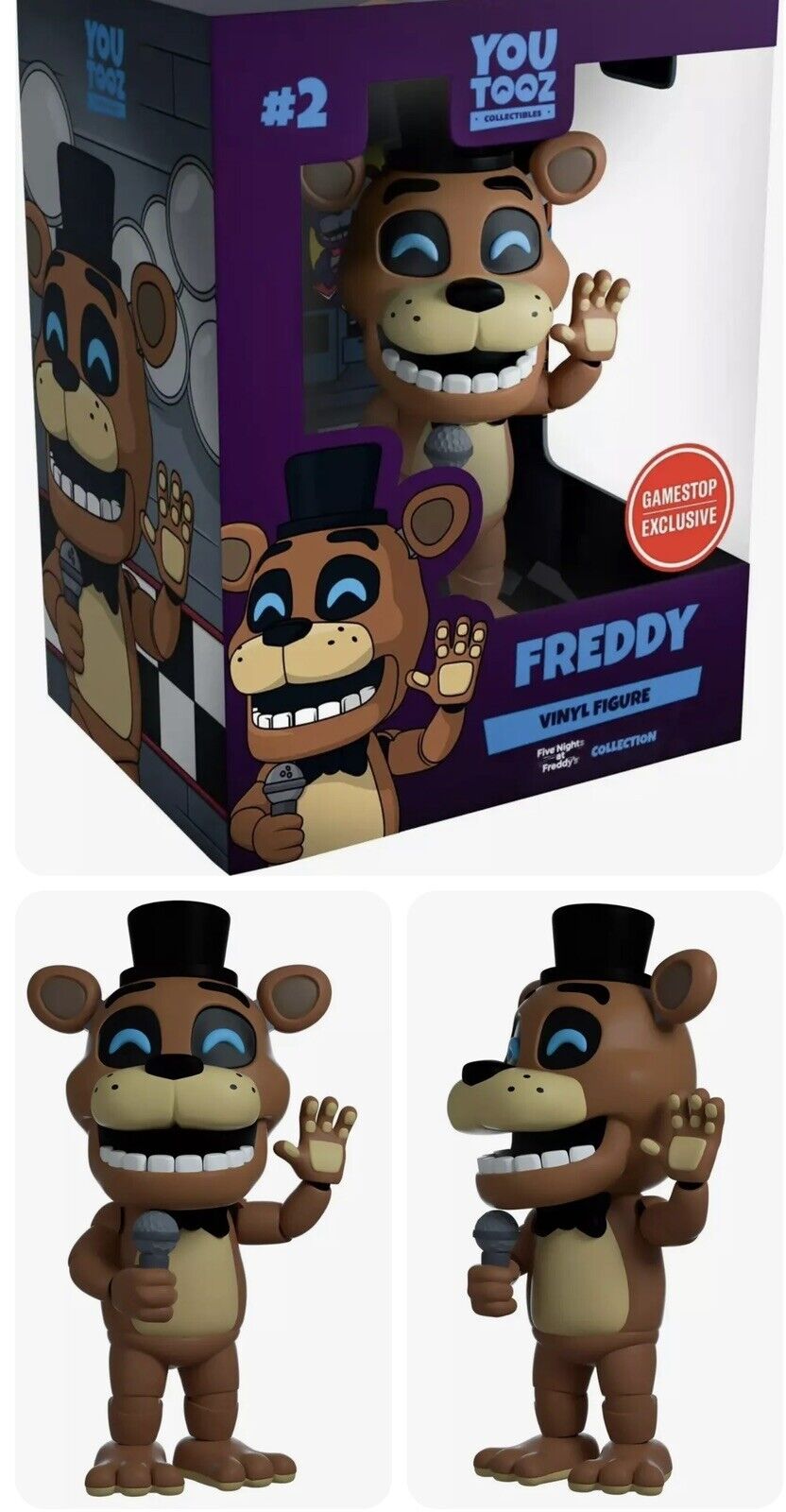 Boneco Freddy #2 Exclusive Five Nights At Freddy's - Youtooz - UATARI