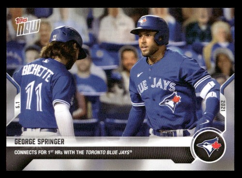 2021 Topps Now 159 George Springer