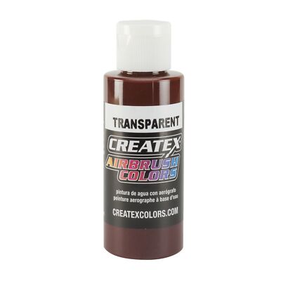 (132,67 /1l) Oxidrot Createx Airbrush Colors Farbe 120ml 12 5136 Createx Rostrot