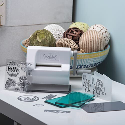 Sizzix Sidekick Mini Fustellatrice e Goffratrice e Kit Artigianale per Adulti e - Foto 13 di 16