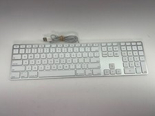 Genuine Apple A1243 Wired Mac Standard USB Keyboard w/ Numeric Keypad White