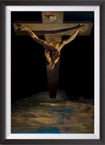 Salvador Dali Christ of St. John Cross Three Print Option Two Framed Options NEW - Picture 1 of 8
