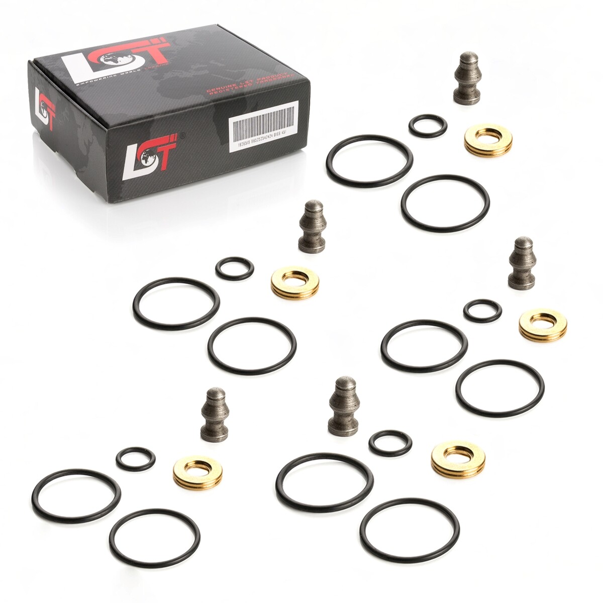 5x Seal Kit Injector Nozzle Repair Kit for VW TOUAREG 7L 2.5 RS TDI
