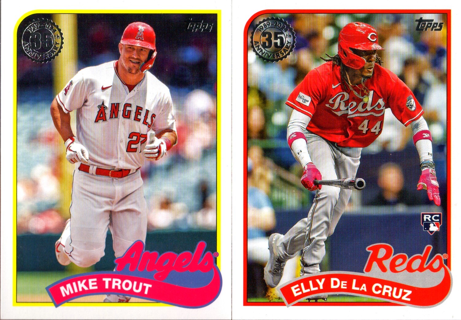 2024 Topps Series 1 1989 Topps Baseball Inserts Singles w/ Rookies RC