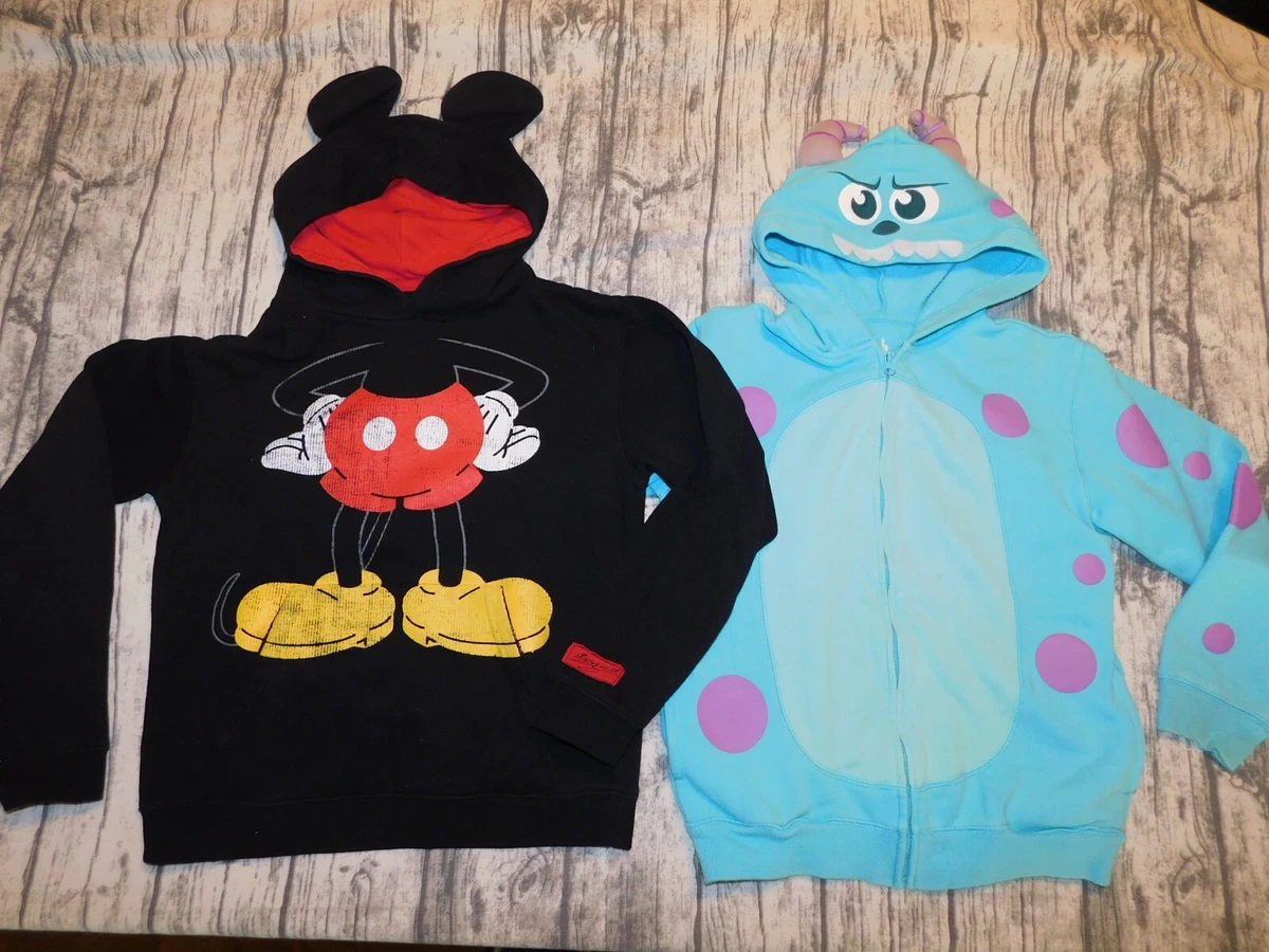 Disney Parks Sully Monsters Inc Kids Size Large Black Jacket