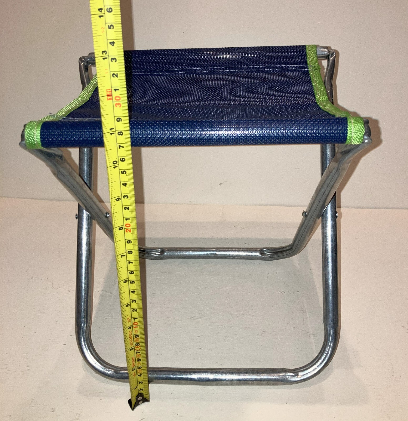 Two Small Folding Camping Stools eBay
