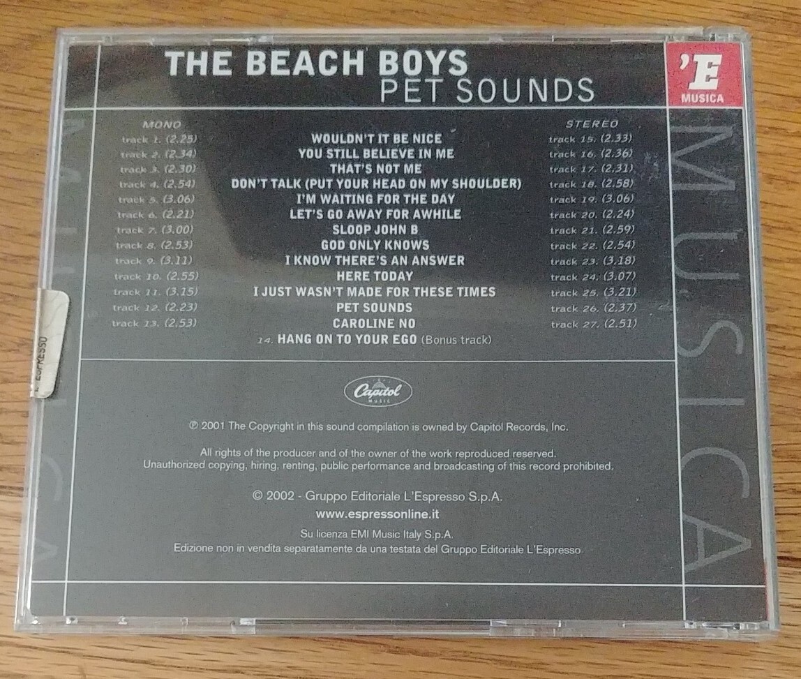 洋楽 beach boys pet sounds sessions (RARE!!) The Pet Sounds Sessions — The Beach Boys | Last.fm