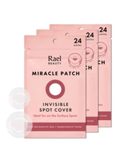 Rael Hydrocolloid Pimple Patches, Miracle Invisible Spot Cover (72 Count)