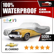 CHEVY EL CAMINO 1968-1972 CAR COVER - 100% Waterproof 100% Breathable