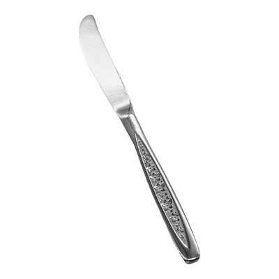 Customcraft Japan CUS5 Stainless Silverware Glossy Flatware 8 1/8  Dinner Knife