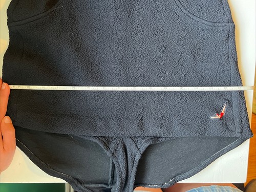 Jantzen 30s 40s Swimsuit Black Diving Girl Textured Black Skirted Sz 18 Vintage - Picture 10 of 16