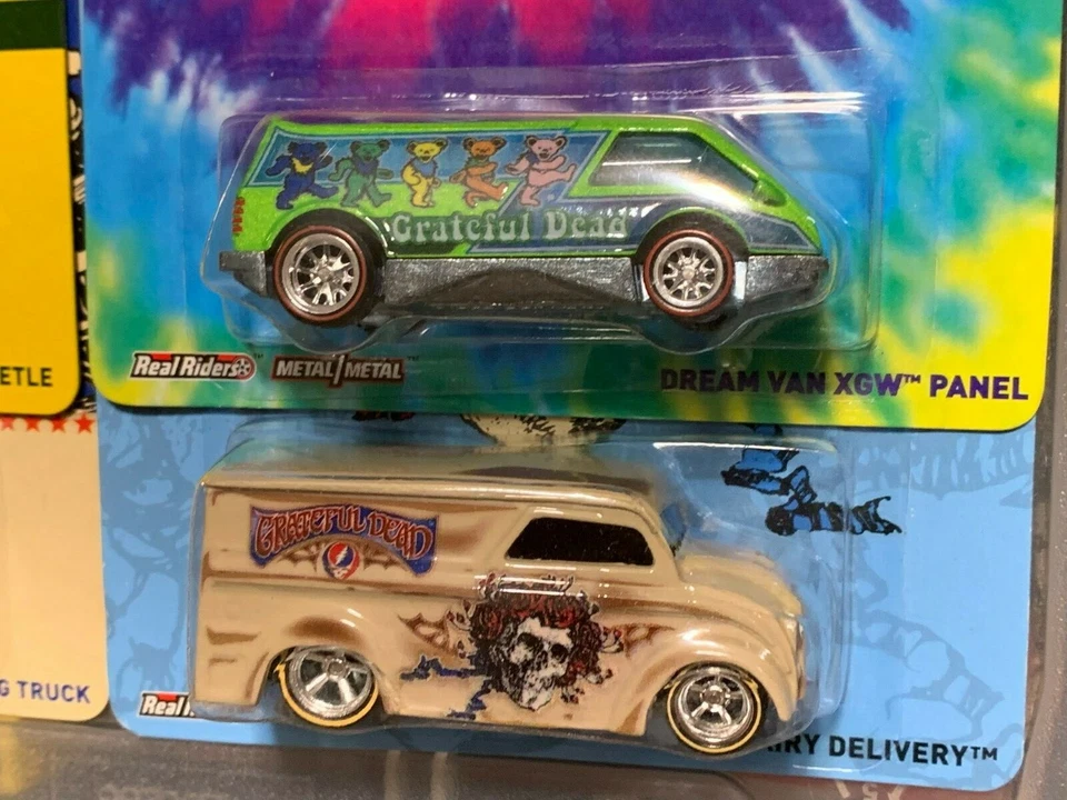 HOT WHEELS GRATEFUL DEAD 2013 POP CULTURE COMPLETE 6 CAR SET -ROCK n ROLL!! - Image 4 of 4