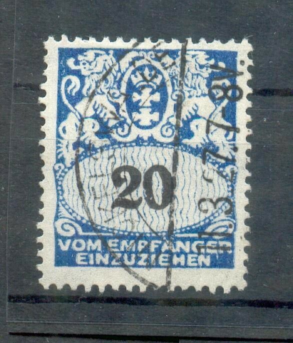 Danzig PORTO 32 STAMP NICKELSWALDE used. (47315
