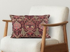 Brown Tulip Design Cushion Cover Trend Design Modern Style Throw Pillow Top