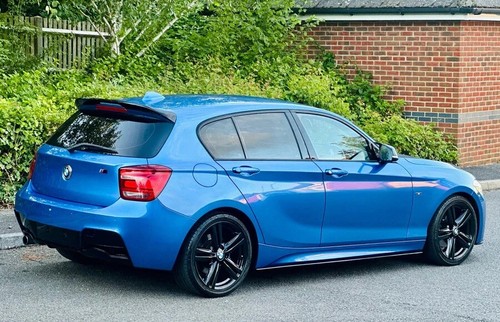 BMW 1 Series F20 F21 Rear Gloss Black Roof Spoiler Wing M135i M140i 11-19 - Picture 8 of 15