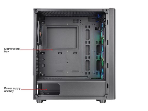 DESKTOP PC Intel i3-13100 8GB RAM 512GB SSD Radeon RX 550 CU2.47.04 - Picture 4 of 6