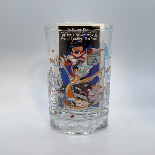 Vintage 1996 Walt Disney World 25th Anniversary McDonald’s Glass Lumiere - Picture 7 of 7