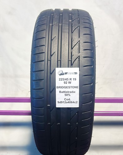 PNEU USAGÉ BRIDGESTONE POTENZA S001 (RSC) 225/45 R19 92W ESTIVE | eBay