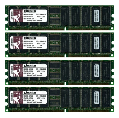 RAM KINGSTON KTD-PE6600/2G 2GB KIT 4x512MB DDR-200MHz REG ECC CL2 - Bild 1 von 3