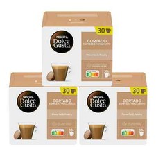 Nescafe Dolce Gusto Cortado Espresso Macchiato Pack 90 Coffee Pods 0.28 per lighter