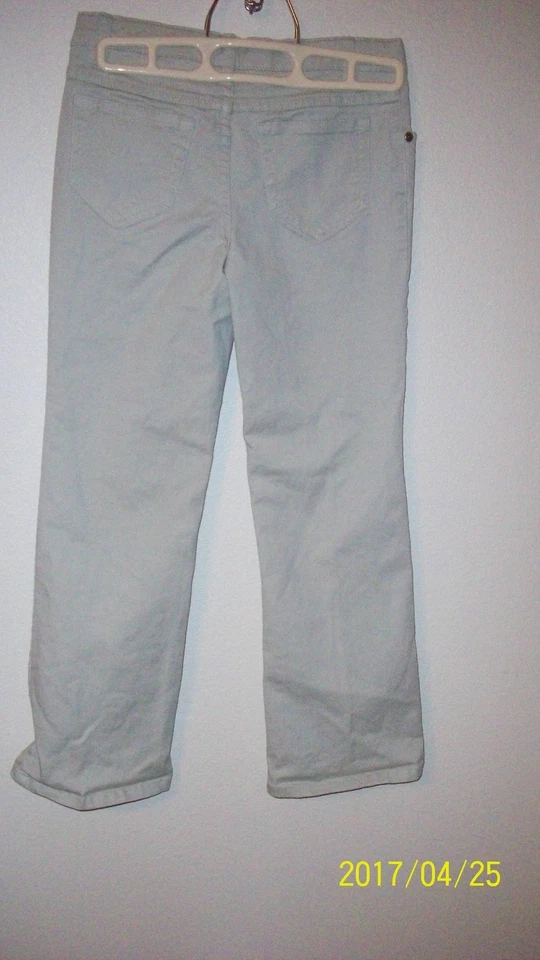 faded glory niñas 7R bootcut con correas elásticas de ajuste interior cintura tostado kh Foto 4 de 4