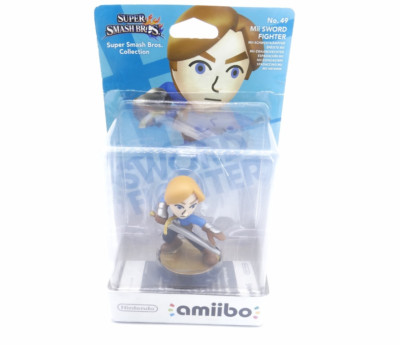 Amiibo Mii-Schwertkämpfer Super Smahs Bros Figur Wii-U | DS Nintendo NEU OVP