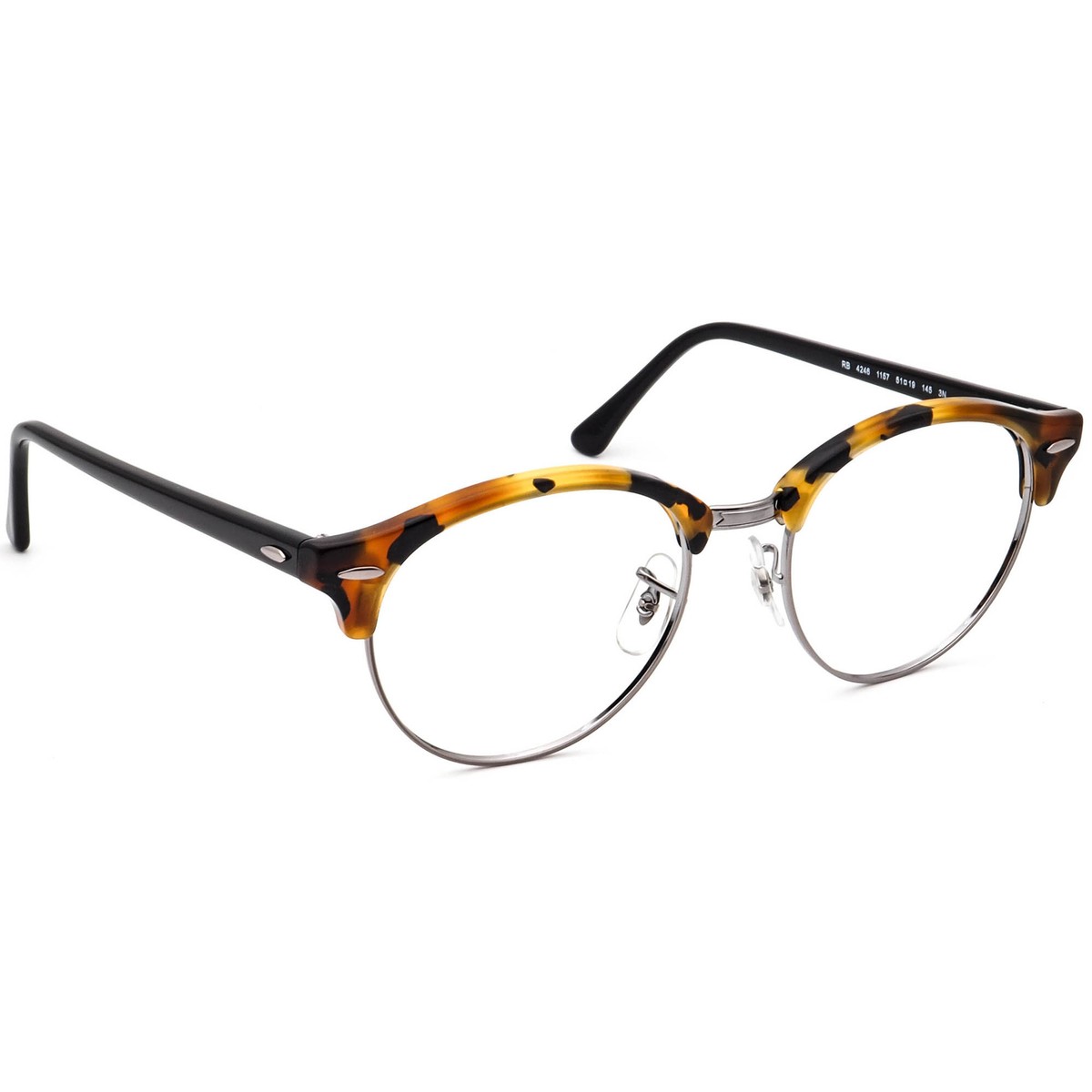 Ray-Ban RB 4246 サングラス トータスシェル 楽天市場】レイバン サングラス クラブラウンド Ray-Ban RB4246