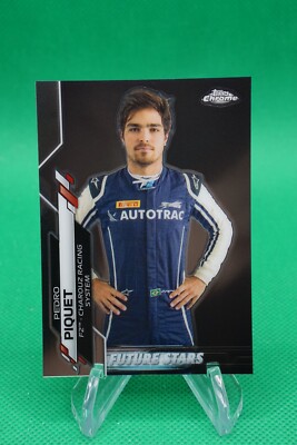 2020 Topps Chrome F2 Racers #48 Pedro Piquet F2 - Charouz Racing System ...