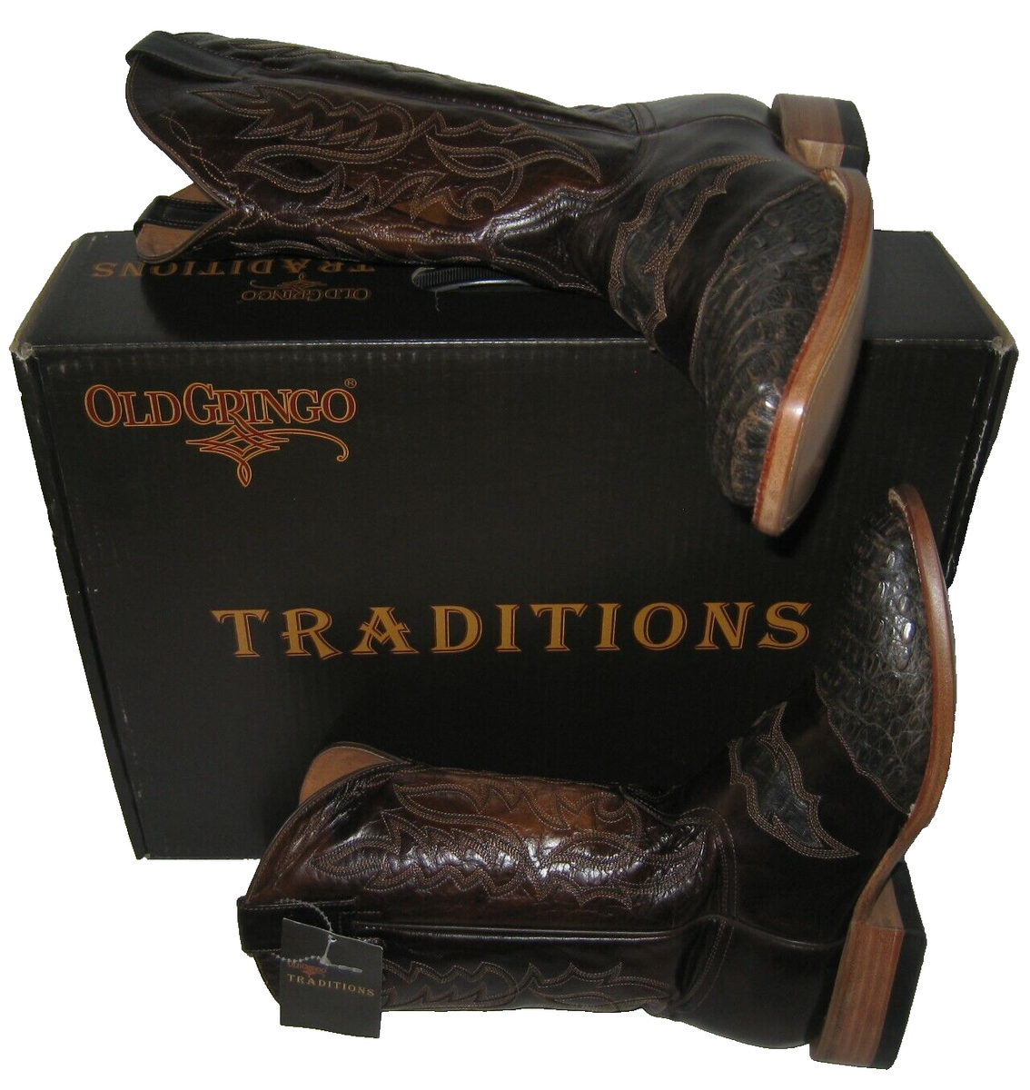 OLD GRINGO TRADITIONS OLIVE DRAB BRUSH-OFF HORNBACK SADDLE  display picture 2